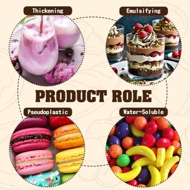 Xanthan Gum Powder 370 g - Gluten Free Vegan Xanthan Gum Binding Agent Thickener for Baking and Cooking - Pure Xanthan Gum Stabiliser Non-GMO Sauce Binder for Cakes, Ice Cream, Sauces, Soups