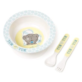Me to You Tiny Tatty Teddy Feeding Bowl and Cutlery Set