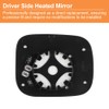 Senzeal Driver Side Heated Mirror Glass Replacement for Volvo XC70