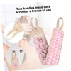 Healeved 2pcs Bath Towel Shower Gloves Back Exfoliating Straps Soft