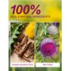 TeeLux Roasted Dandelion Root Tea with Milk Thistle, Smooth &