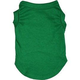Petitebella Plain Single Color Puppy Dog Shirt (Kelly Green, X-Large)
