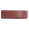 COTIDI Mens Leather Ratchet Belt Without Holes 35mm Wide No