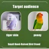 Bird Perch Stand, Stainless Steel Bird Perch Stand Parrot Perch