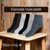 Locks Milano 6 Pairs Short Socks in Wool Blend and