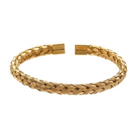 CLEPSIDRA® Pulseras para mujer de acero inoxidable. Brazalete ajustable uso diario. Regalos para mujer, mamá, novia o amiga. Joyeria para toda ocasion. Accesorios para mujer a la moda. Jewelry Gift