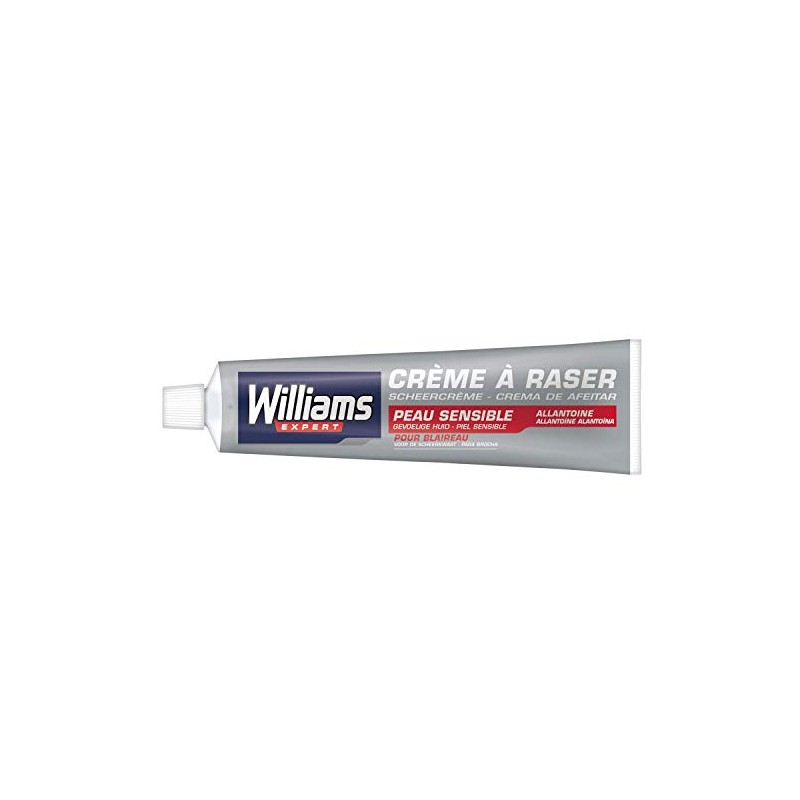 Williams, Scheercrème voor de gevoelige huid, hoge bescherming tegen allantoïne,