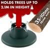 MTS Christmas Tree Stand for Real Trees - Adjustable Trunk