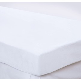 Elegant Comfort Premium Terry-Cotton Mattress Protector with 100% Water Resistant Fabric, Ultra Soft-Fitted Mattress Cover for Mattresses up to 16" Deep, Cotton Mattress Protector, Twin XL