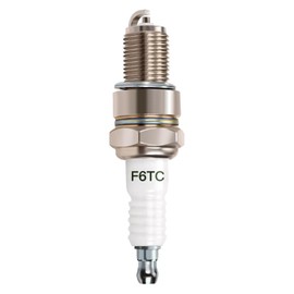 HIAORS F6TC Spark Plug Compatible with GX160 GX200 GX270 196cc 212cc 5.5hp 6.5hp 8hp 9hp Engine Generator CT200U CT200U-EX BT200X KT196 Baja MB165 MB200 MBX20 Mini Bike Go Kart Lawn Mower Parts