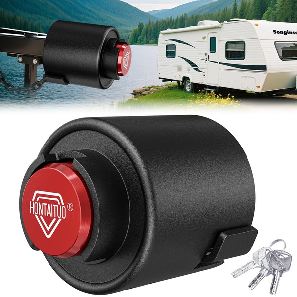 2-5/16" Heavy Duty Trailer Hitch Lock - Ball Coupler and