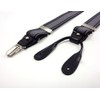 Peace Kobo Suspenders 2-Way 1.4 inches (35 mm) Herringbone Pattern,