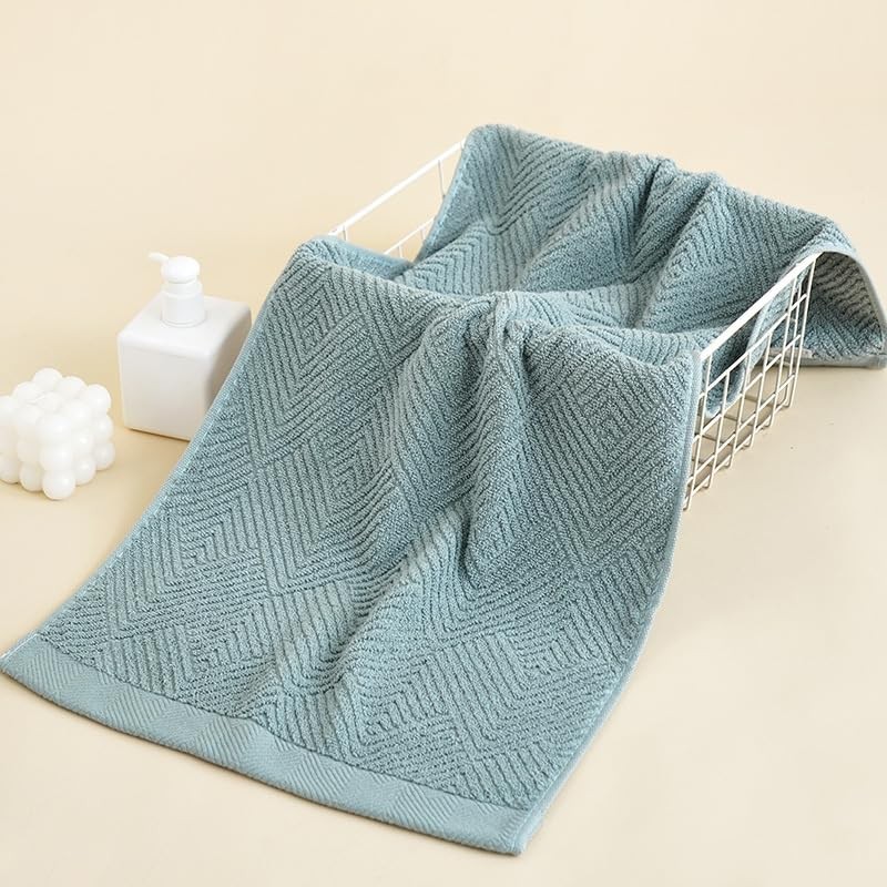 Cawtiuly Bathroom Hand Towels Set of 2, Super Soft 100%