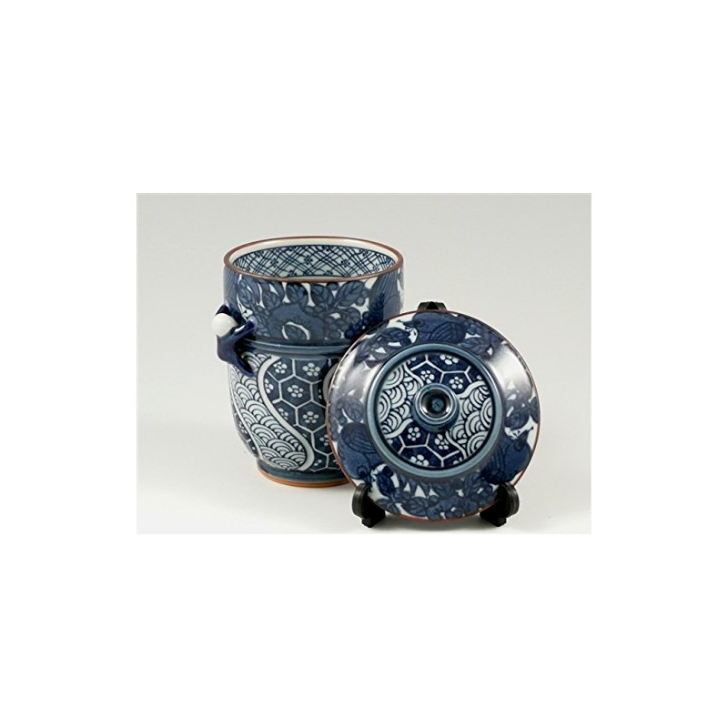 有田 There Hasami ware a kiln 花鳥 One 閑人 Lid
