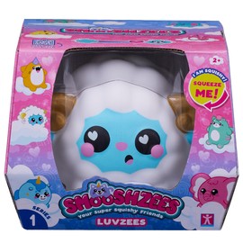 Smooshzees Luvzees, Bleepo, White Sheep, Collectable Characters, Supersoft, Cuddly and Squishy!