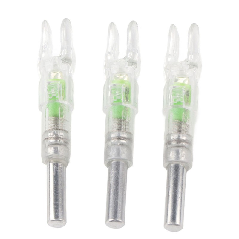 6.2mm Lightweight Arrow LED Lighted Nock with Automatic Knock Archery