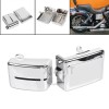 Unbranded L&R Battery Side Fairing Cover For Harley Dyna Low