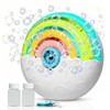 BUBOJOY Macchina Bolla per Bambini, Macchina Bolle Arcobaleno Automatica 2000+