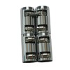 SUPERFASTRACING 44" Chrome Stainless Steel Flexible Universal Heater Hose Kit
