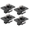 4 pcs Tie Down Anchors Retractable Truck Bed Rail Tie