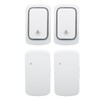 Wireless Doorbell Set Self Powered IP68 Waterproof Long Range Caregiver