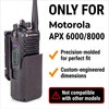 Zeadio Tactical Radio Holster for Motorola APX 6000 / APX