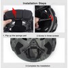 Metal Helmet NVG Mount Adapter, 3-Hole Type 2 Skeleton NVG