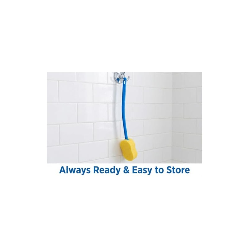 NOVA 23” Extra Long Bath & Back Sponge Brush –