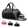HUA ANGEL Large Sports Bag Men Women with Shoe Compartment