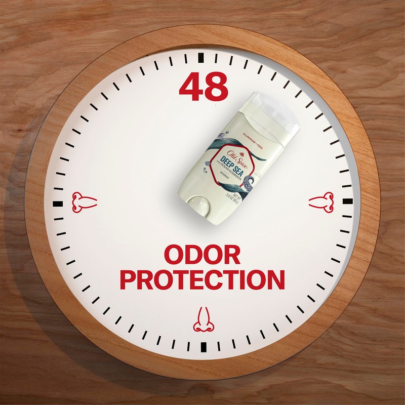 Old Spice Deodorant for Men, Aluminum-Free, Deep Sea Scent with