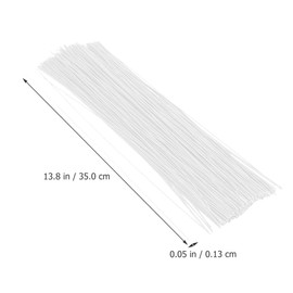 100 Piezas De Flores De Papel Ramo Alambre Verde Tallo De Ramo Hecho A Mano Alambre De Floristería Tallo De Alambre De Flor Verde Bricolaje Convenientes Alambres De