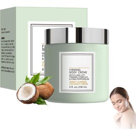 SINYI Champagne Lift Body Creme，Hidratante reafirmante,Crema para Piel Flacida, Body Lift Treatment Cream, Moisturizer Tightens, Hydrates Dry Skin Arms & Legs，Rápida absorción, No graso （Sabor a coco y almendras dulces）