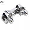 Unbranded Chrome 1 1/2 inch Riser 1" Handlebar Clamp For