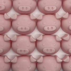 Pack of 6 Dark Opium Stinky Pigs Wax Melts - Vegan Wax Melts - Strong Scented Wax Melts