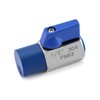 QWORK® Mini Ball Valve Stop Valve Stainless Steel Reduced Flow