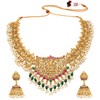 Aheli Lariya Pearl Kundan - Juego de collar con diseño