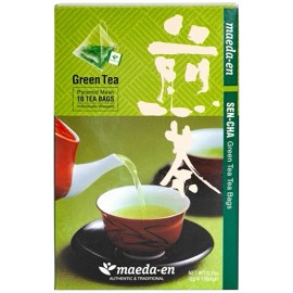 Maeda-En Japanese SEN-CHA Green Tea Sencha Tea Bags (2g x 10 bags) Made in Japan