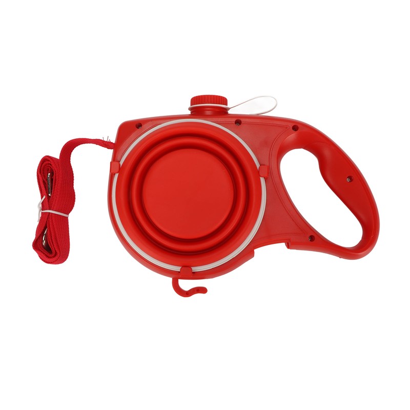 Retractable Dog Leash 360 Degree Built in Water Bottle Puppy