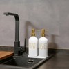 MOMEEMO Kitchen Soap Dispenser Set, Contains Dish and Hand Soap