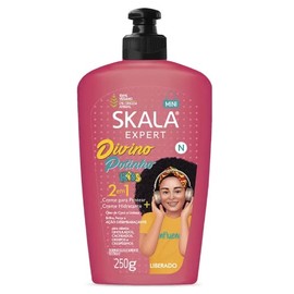 Skala - Expert - Creme Para Pentear 2 em 1 Crespinho Divino 250 Gr - (Divine Little Curls 2 in 1 Combing Cream Net 8.81 Oz)