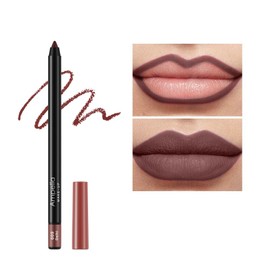 Juego de Delineador de Labios Mate, Lápiz Labial, Forma de Labios Desnudos y Regordetes, Sin Manchas, de Larga Duración, de Alta Pigmentación, Brillo de Labios Natural, Base de Maquillaje (9#)