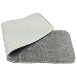 Stair Tread Treads Indoor 7 inch x 24 inch Machine Washable Skid Slip Resistant Carpet Stair Tread Treads Comfy Collection (Set of 13, Grey)