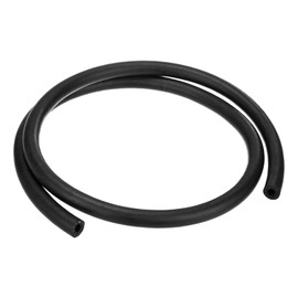 M METERXITY Fuel Line Hose, 1/4" 8mm ID 12mm OD 3.28ft Length, NBR Rubber High Pressure Heat Resistant Gas Line Hose Oil Hose for Automotive Fuel Systems/Steam Emission/Engines Tube Hose