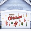 90shine 41PCS Christmas Garage Door Decorations Magnets - Candy Cane,