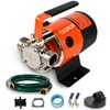 CALENON 115V Portable Utility Transfer Pump, 330 GPH High Flow