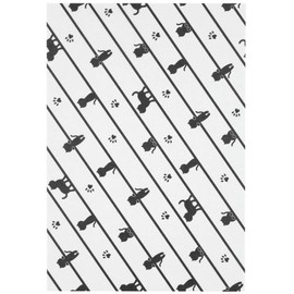 Kai KAI Nyammy AP5181 Sheet Cutting Board, White/Black, 11.4 x 7.9 x 0.04 inches (29 x 20 x 0.1 cm)