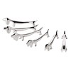 EDZARD 6er Set Messerbank Hund (L 9 cm) in Silber