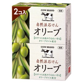Cow Brand Natural Soap Olive 100g×2 pieces