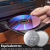 LOOPACELL CR3032 Battery - 3V Lithium Button Cell Coin Batteries