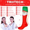 TRIITECH 6 Pairs Upgraded Copper Compression Socks for Women and